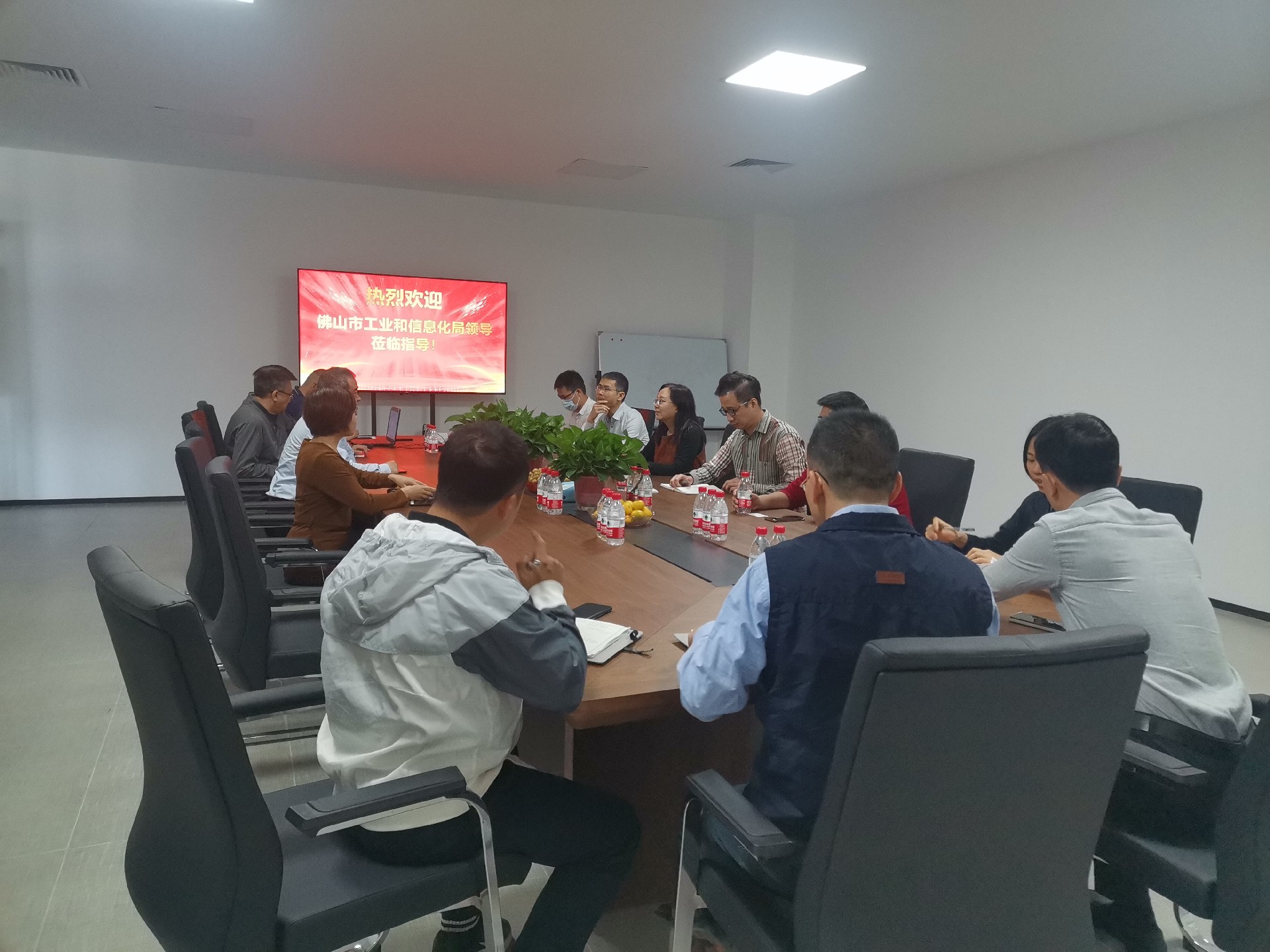 佛山市工業(yè)和信息化局?jǐn)y區(qū)、鎮(zhèn)各級(jí)領(lǐng)導(dǎo)對(duì)我司展開(kāi)調(diào)研，助力企業(yè)未來(lái)發(fā)展