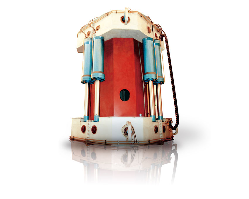 步进式液压插销升降系统