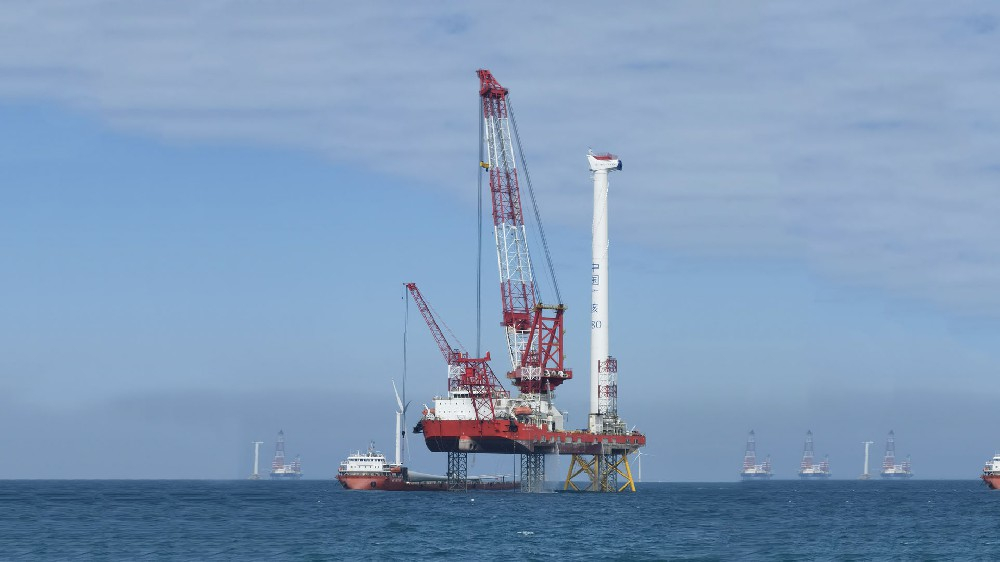 海龙兴业号项目部首创水下叶片更换、打捞技术